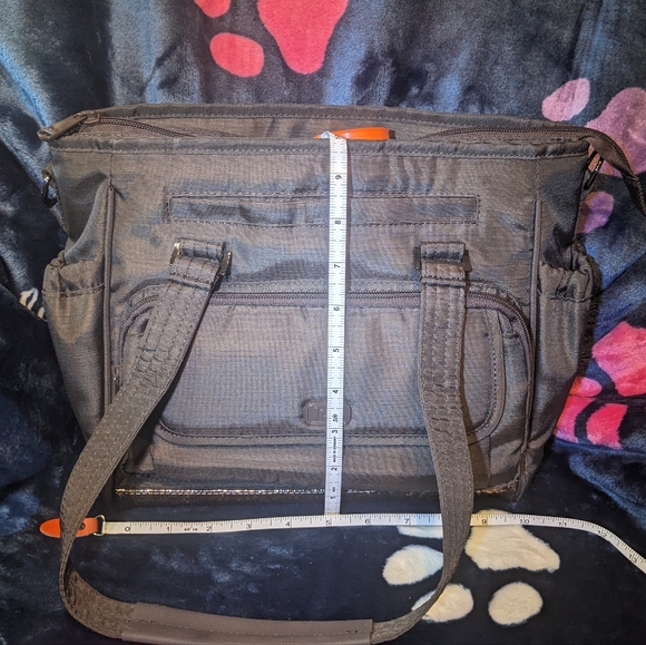 Lug Promenade Tote - Chocolate & Bronze, LIKE NEW - Picture 6 of 7